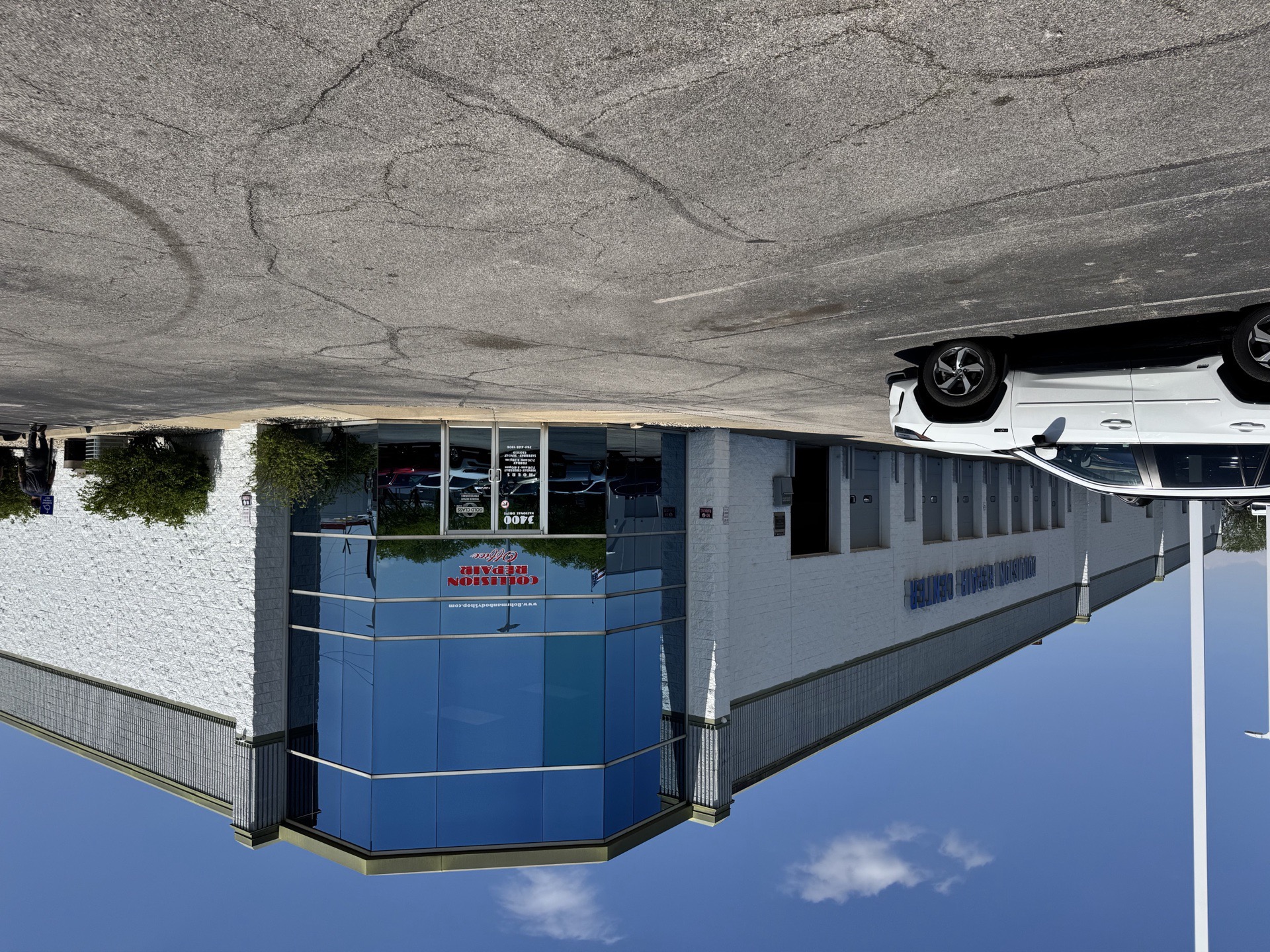 Bob Rohrman Collision Repair Center building exterior in Lafayette, Indiana